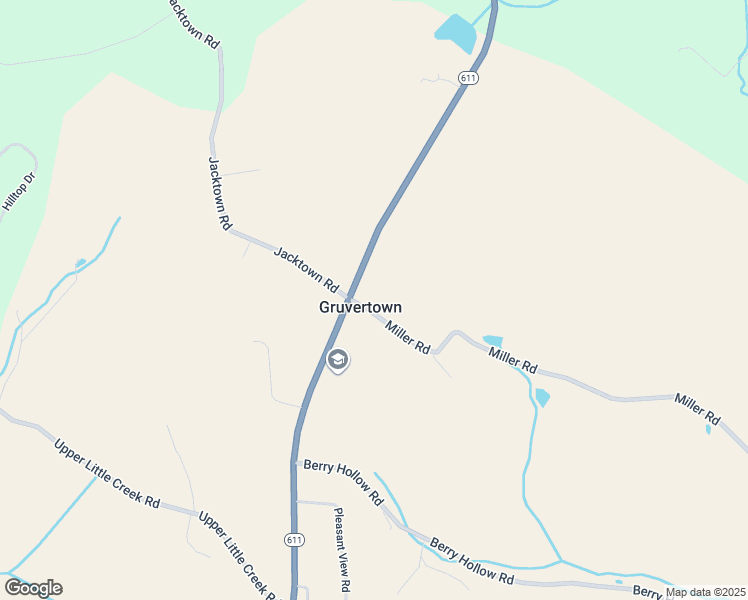 map of restaurants, bars, coffee shops, grocery stores, and more near 4164 Miller Road in Bangor