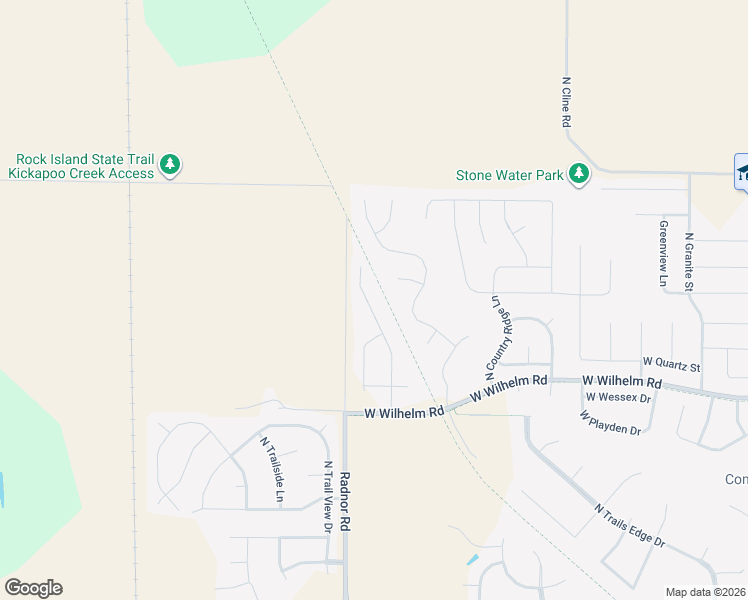 map of restaurants, bars, coffee shops, grocery stores, and more near 10900-11370 Radnor Road in Dunlap