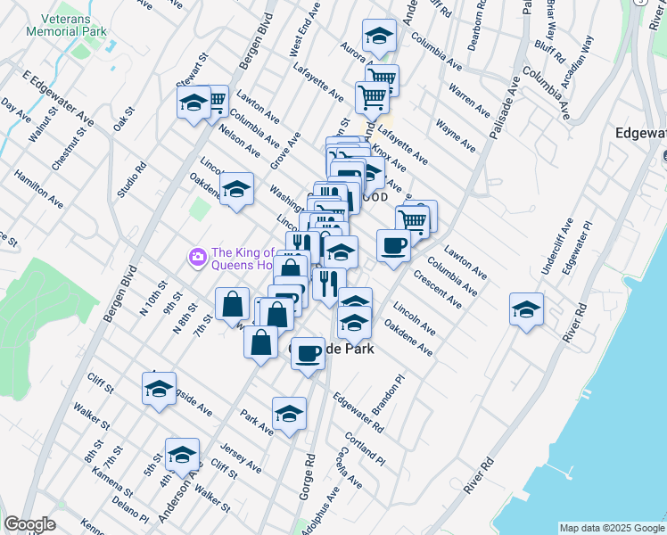 607 Road, Cliffside Park NJ Walk Score