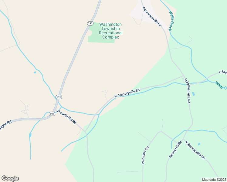 map of restaurants, bars, coffee shops, grocery stores, and more near 255 West Factoryville Road in Bangor