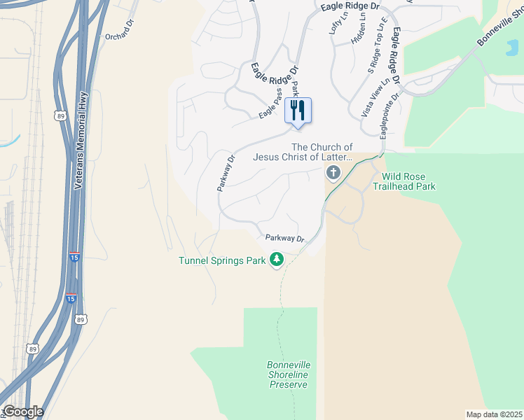 map of restaurants, bars, coffee shops, grocery stores, and more near 928 Pace Place in North Salt Lake