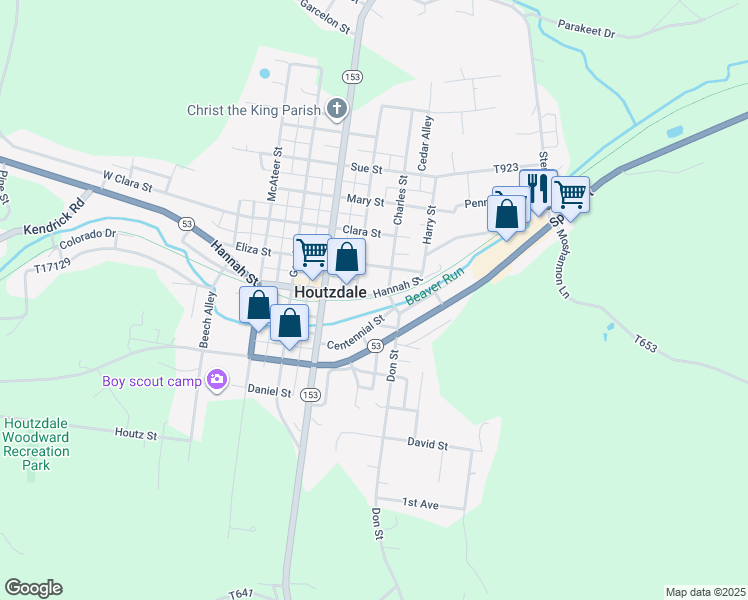 Houtzdale Line Trail, Houtzdale PA Walk Score