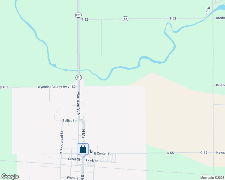 map of restaurants, bars, coffee shops, grocery stores, and more near in Nevada