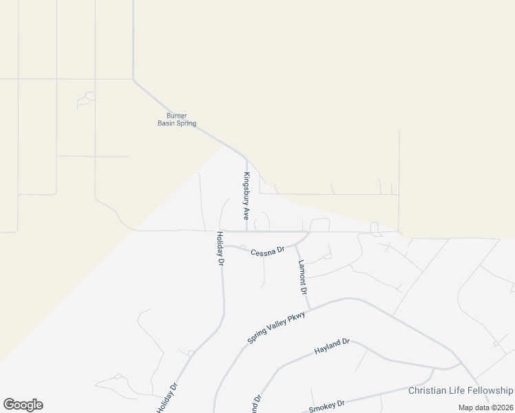 map of restaurants, bars, coffee shops, grocery stores, and more near 1212 Kingsbury Avenue in Spring Creek