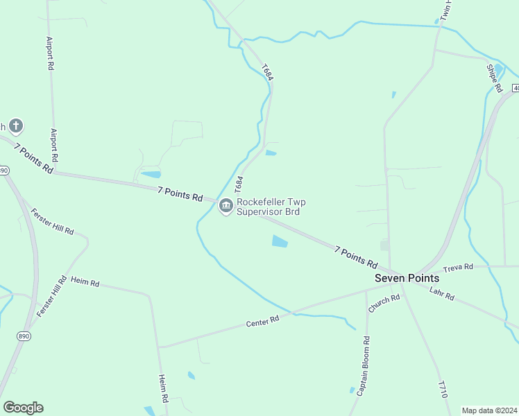 map of restaurants, bars, coffee shops, grocery stores, and more near 591 7 Points Road in Sunbury
