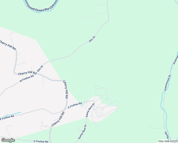 map of restaurants, bars, coffee shops, grocery stores, and more near 405 Sunny Rest Drive in Palmerton