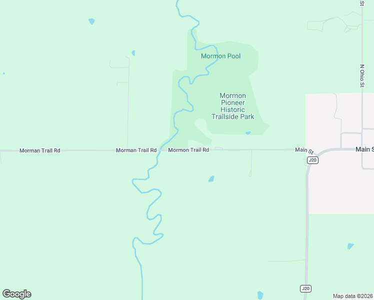 map of restaurants, bars, coffee shops, grocery stores, and more near Mormon Trail Road in Decatur County