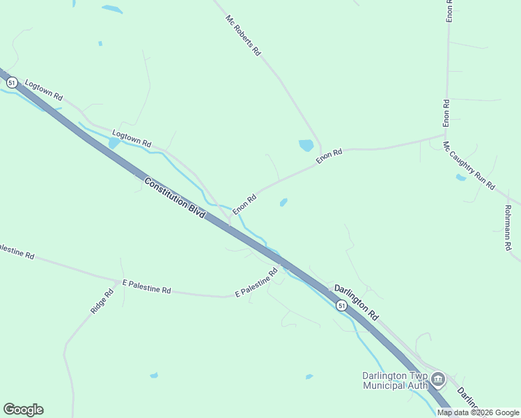 map of restaurants, bars, coffee shops, grocery stores, and more near 134 Enon Road in Darlington