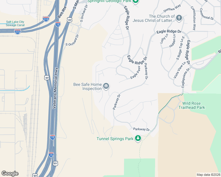 map of restaurants, bars, coffee shops, grocery stores, and more near 789 Miller Avenue in North Salt Lake