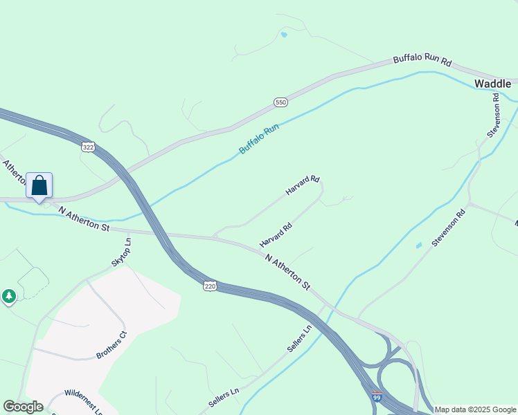 map of restaurants, bars, coffee shops, grocery stores, and more near 112 Harvard Road in Port Matilda