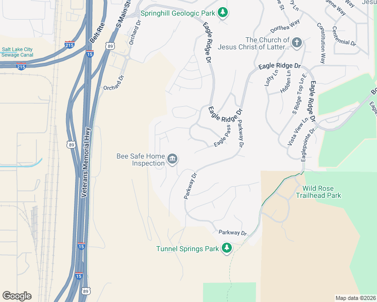 map of restaurants, bars, coffee shops, grocery stores, and more near 736 Eagle Pass in North Salt Lake