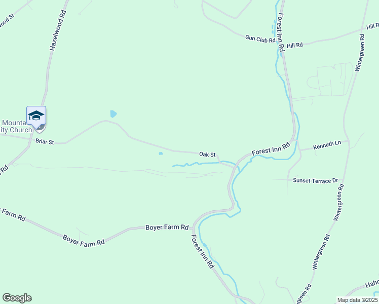 map of restaurants, bars, coffee shops, grocery stores, and more near Oak Street in Carbon County