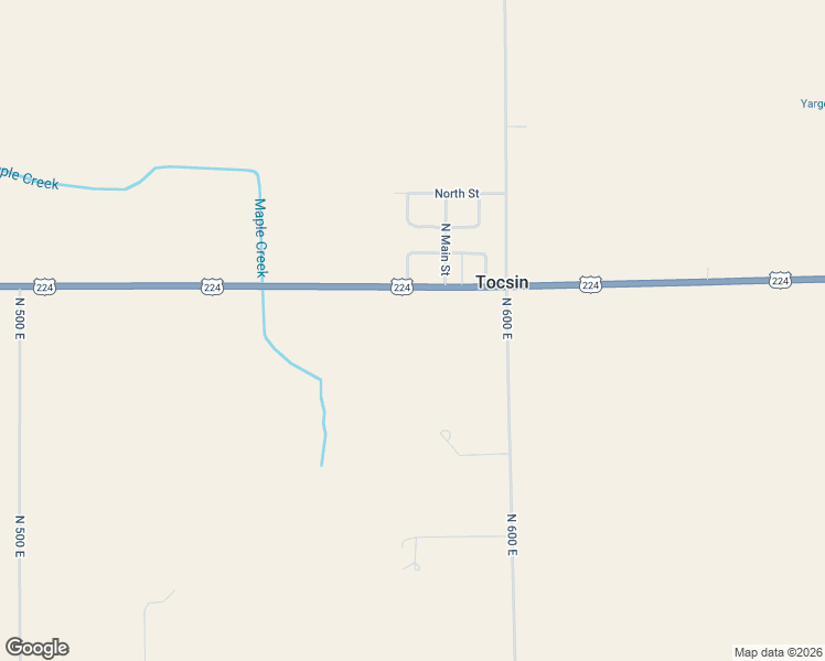 map of restaurants, bars, coffee shops, grocery stores, and more near 4020 U.S. 224 in Ossian