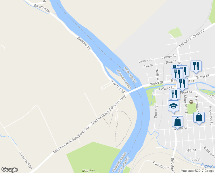 map of restaurants, bars, coffee shops, grocery stores, and more near 9631 Rivers Edge Park in Bangor