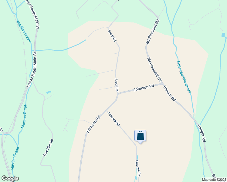 map of restaurants, bars, coffee shops, grocery stores, and more near 10 Beechwood Court in Bangor