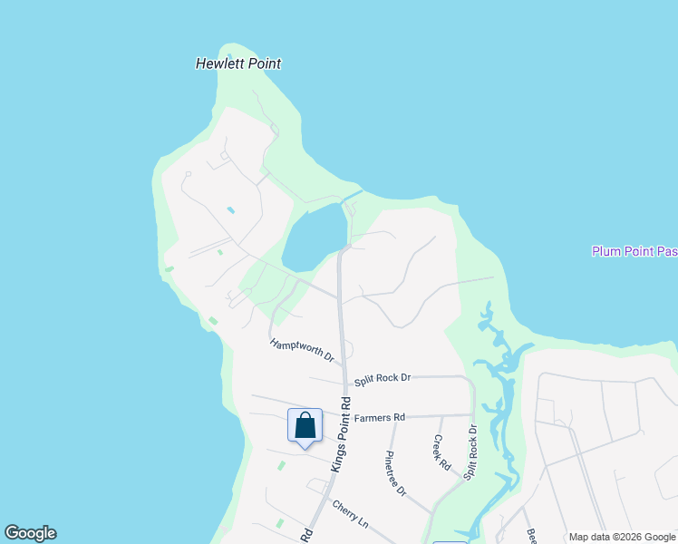 map of restaurants, bars, coffee shops, grocery stores, and more near 211 Kings Point Road in Kings Point