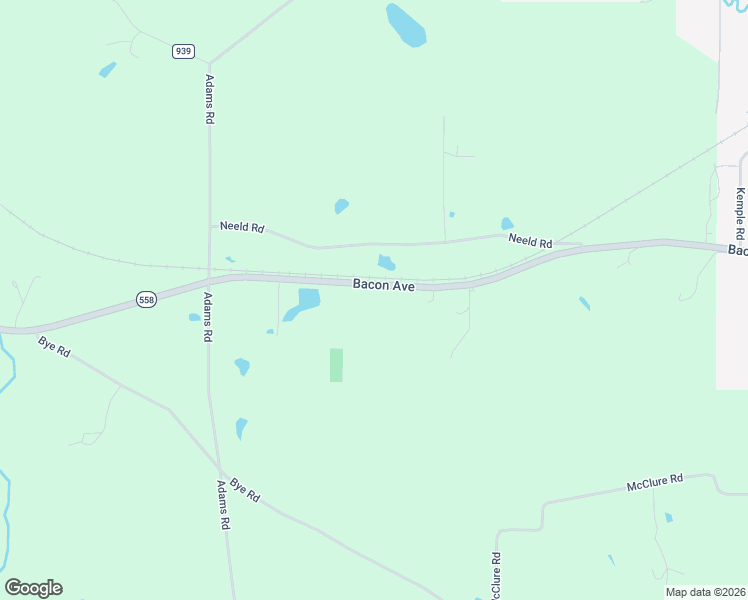 map of restaurants, bars, coffee shops, grocery stores, and more near 2167 Bacon Avenue in East Palestine