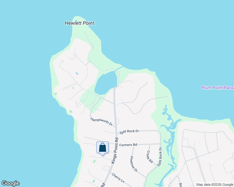 map of restaurants, bars, coffee shops, grocery stores, and more near 211 Kings Point Road in Kings Point