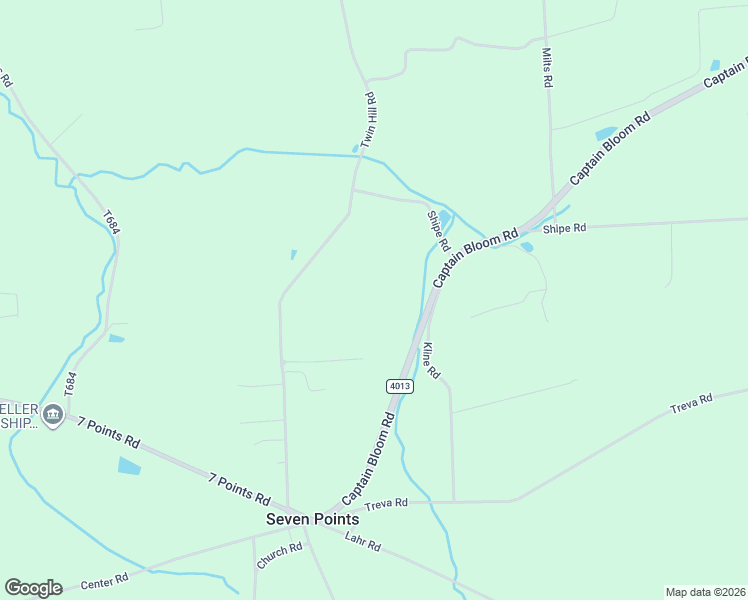 map of restaurants, bars, coffee shops, grocery stores, and more near 1429 Captain Bloom Road in Sunbury