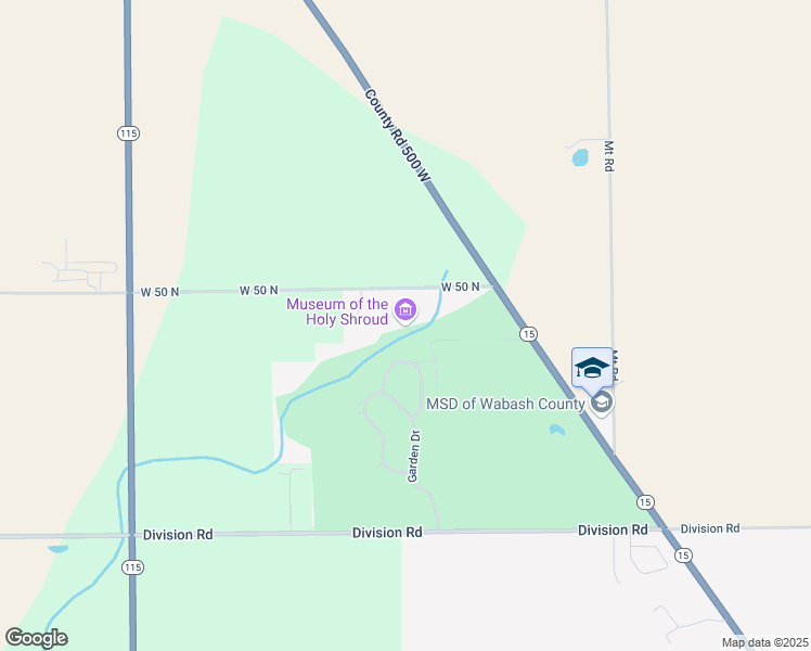 map of restaurants, bars, coffee shops, grocery stores, and more near 378 Indiana 15 in Wabash