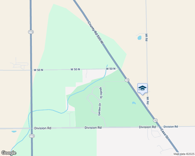 map of restaurants, bars, coffee shops, grocery stores, and more near 378 Indiana 15 in Wabash