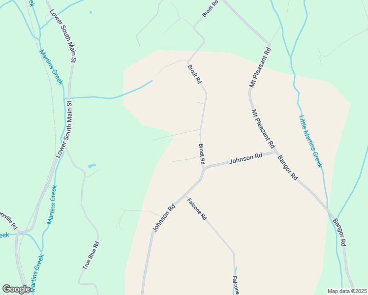 map of restaurants, bars, coffee shops, grocery stores, and more near 325 Brodt Road in Bangor