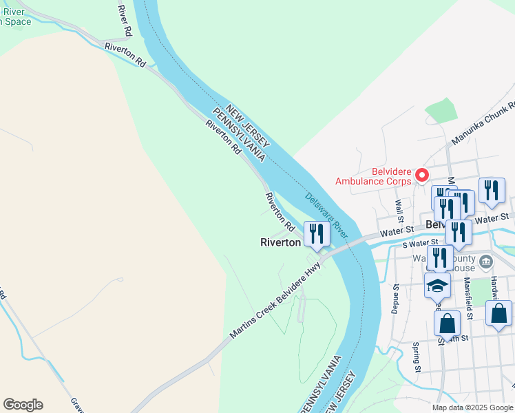 map of restaurants, bars, coffee shops, grocery stores, and more near 2199 Riverton Road in Bangor