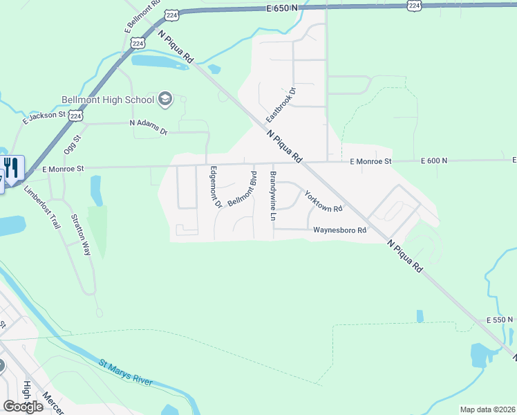 map of restaurants, bars, coffee shops, grocery stores, and more near 200-204 Clermont Avenue in Decatur
