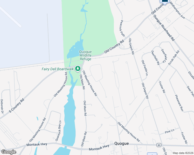 map of restaurants, bars, coffee shops, grocery stores, and more near 34 Park Circle in Quogue