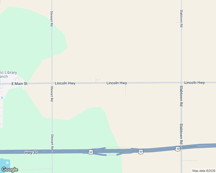 map of restaurants, bars, coffee shops, grocery stores, and more near 2330 Lincoln Hwy in Elida