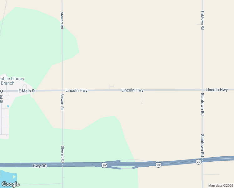 map of restaurants, bars, coffee shops, grocery stores, and more near 2330 Lincoln Hwy in Elida