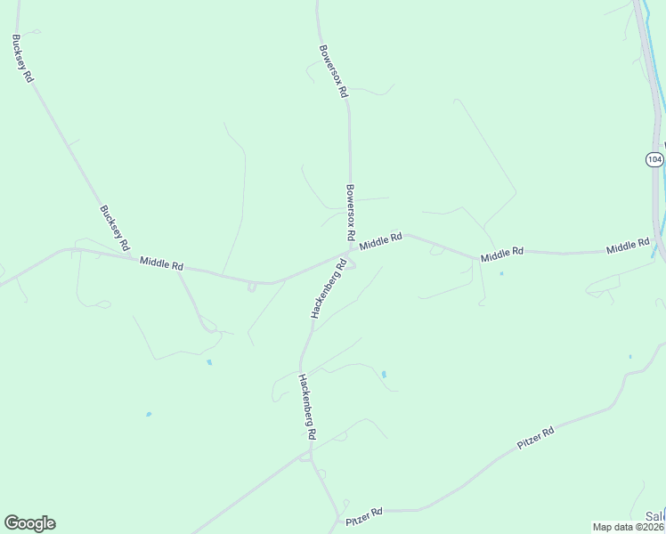 map of restaurants, bars, coffee shops, grocery stores, and more near 915 Hackenburg Road in Middleburg