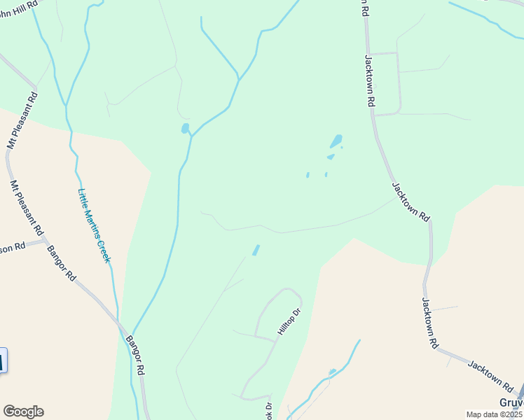map of restaurants, bars, coffee shops, grocery stores, and more near 1019 Jacktown Road in Bangor