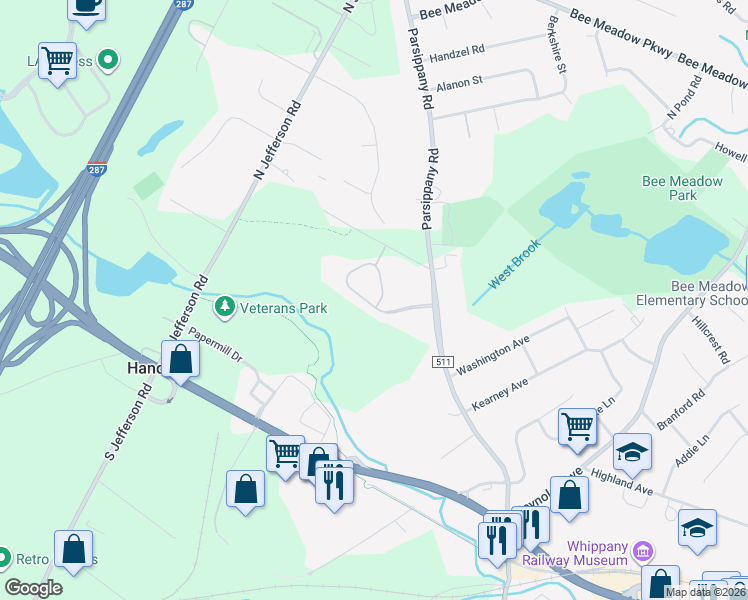map of restaurants, bars, coffee shops, grocery stores, and more near 124 Sunrise Drive in Hanover