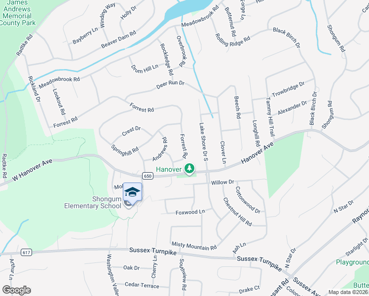 map of restaurants, bars, coffee shops, grocery stores, and more near 8 Forrest Road in Randolph