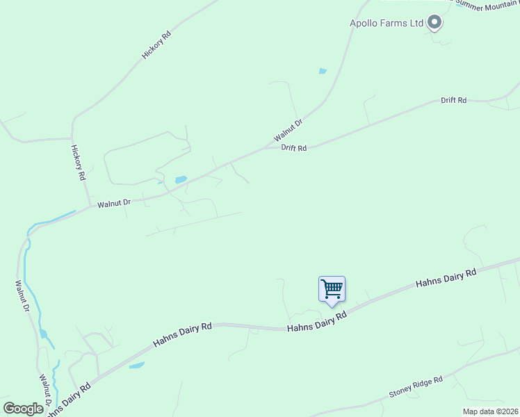 map of restaurants, bars, coffee shops, grocery stores, and more near 610 Buck Hill Road in Palmerton