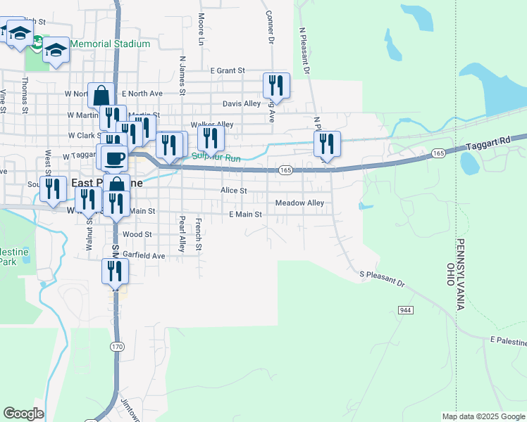 504 East Main Street, East Palestine OH Walk Score