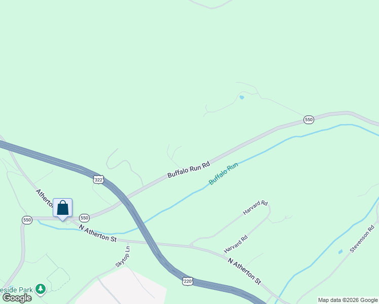 map of restaurants, bars, coffee shops, grocery stores, and more near 4789 Buffalo Run Road in Port Matilda