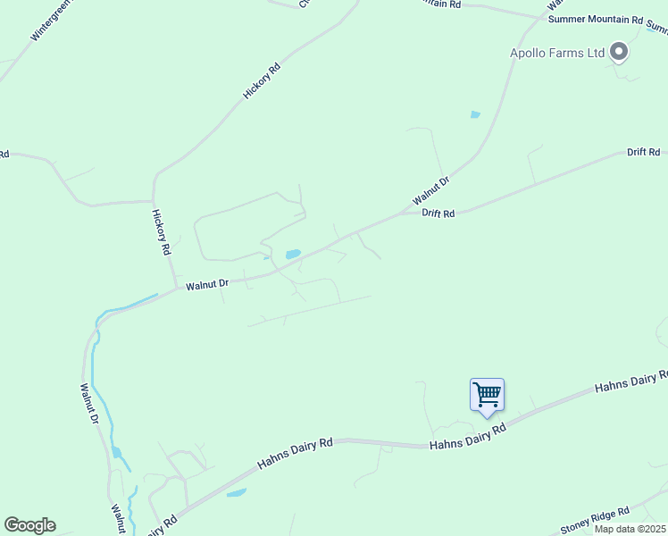 map of restaurants, bars, coffee shops, grocery stores, and more near 95 Ramaly Lane in Palmerton