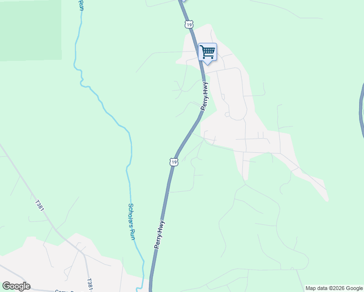 map of restaurants, bars, coffee shops, grocery stores, and more near 424 U.S. 19 in Harmony