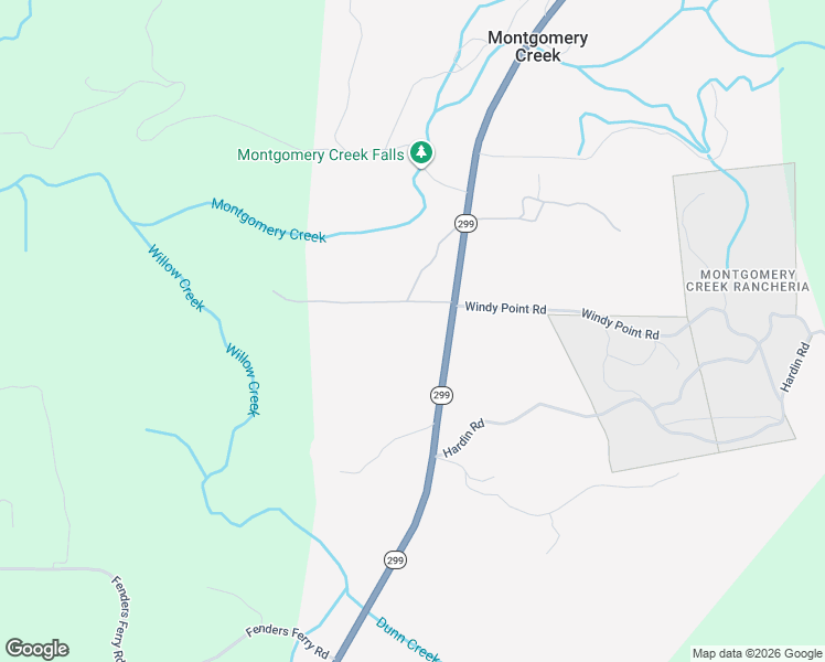 map of restaurants, bars, coffee shops, grocery stores, and more near 30170 California 299 in Montgomery Creek