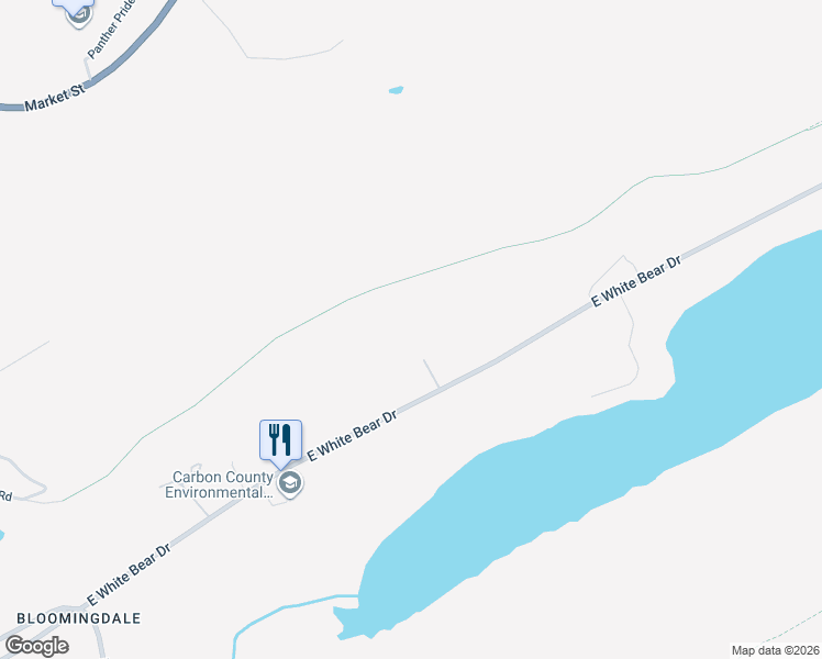 map of restaurants, bars, coffee shops, grocery stores, and more near 322 East White Bear Drive in Summit Hill