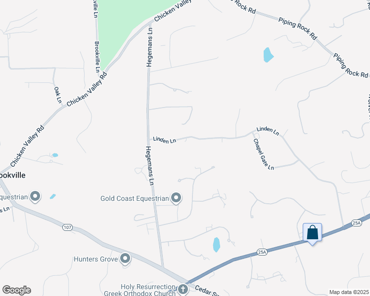 map of restaurants, bars, coffee shops, grocery stores, and more near 51 Linden Lane in Glen Head