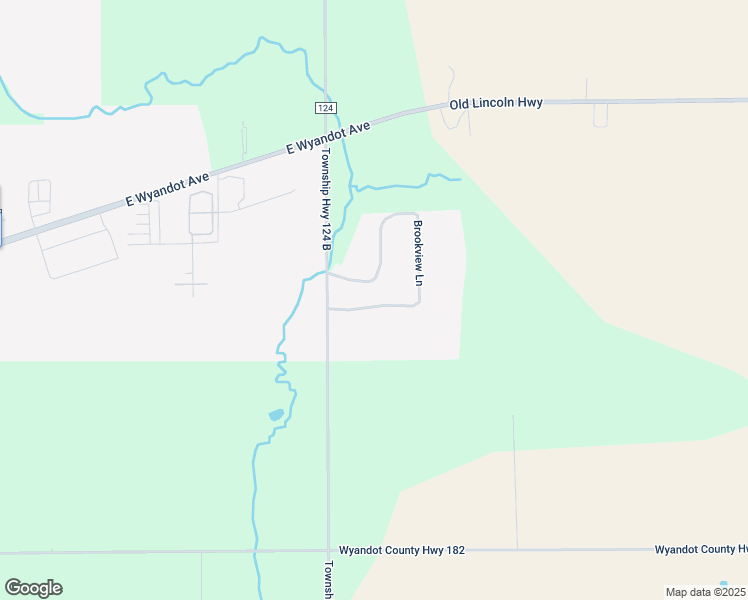 map of restaurants, bars, coffee shops, grocery stores, and more near 5477 Brookview Lane in Upper Sandusky