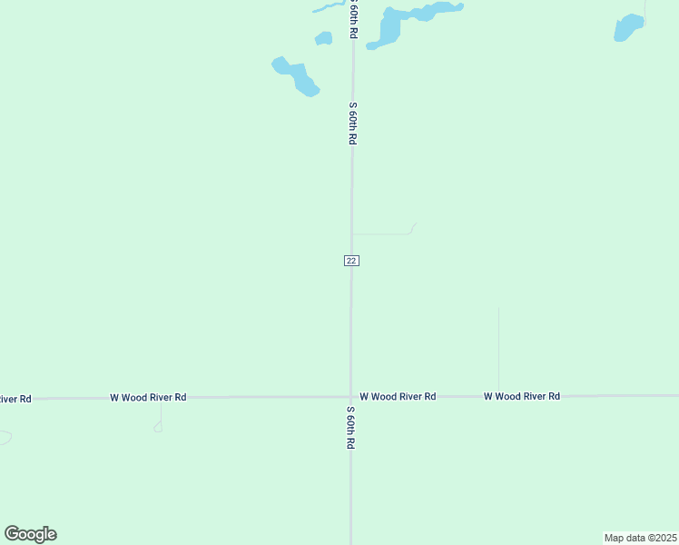 map of restaurants, bars, coffee shops, grocery stores, and more near 6688 South 60th Road in Alda