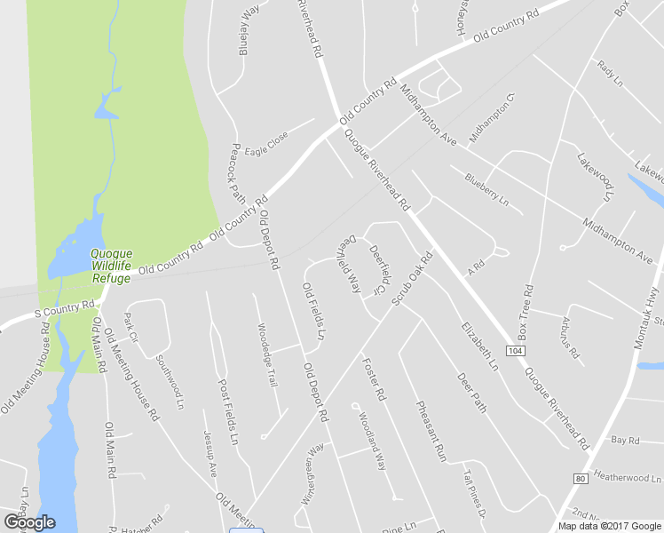 map of restaurants, bars, coffee shops, grocery stores, and more near 2 Old Fields Lane in Quogue
