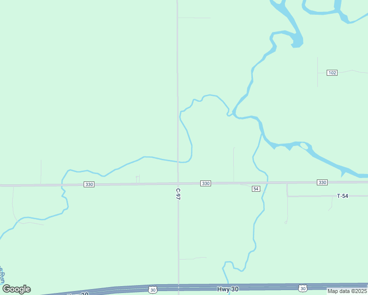 map of restaurants, bars, coffee shops, grocery stores, and more near 10875 County Road 97 in Upper Sandusky
