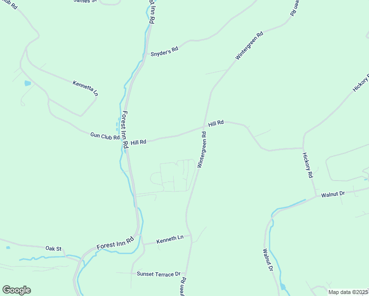 map of restaurants, bars, coffee shops, grocery stores, and more near 270 Hill Road in Palmerton