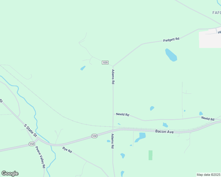 map of restaurants, bars, coffee shops, grocery stores, and more near 4551 Adams Road in East Palestine
