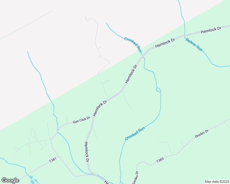 map of restaurants, bars, coffee shops, grocery stores, and more near 1641 Hemlock Drive in Lehighton